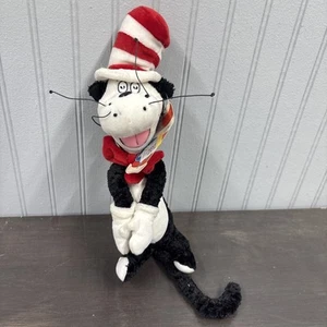 Cat in the Hat 12" Plush Official Movie Merchandise NWT Vintage 2003 Universal - Picture 1 of 8