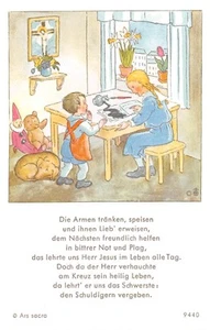 Fleißbildchen Heiligenbild Gebetbild " IDA BOHATTA " Holy card Ars sacra" H322" - Bild 1 von 1