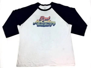 Paul McCartney Concert Tour 17’ Size XXL Baseball Jersey Style - Picture 1 of 7