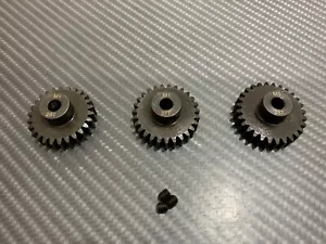 Mod 1 M1 26T 27T 28T 5mm Steel Pinion Gear Fits M1 Spur Gear Castle 1/8 Motor - Picture 1 of 3
