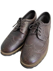 11 Rockport Adiprene By Adidas Leather Wingtip Oxford Dress Shoes - Picture 1 of 11