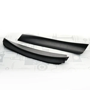 2x Mercedes W124 C124 Abdeckung Stoßstange Hinten Spritzschutz Rear Bumper Cover - Picture 1 of 3