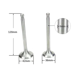 New S195 Intake Valve & Exhaust Valve for S195 Diesel Engine Single Cylinder - Picture 1 of 1