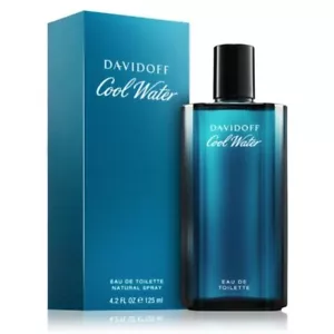 Davidoff Cool Water Uomo Eau de Toilette Fragranza Maschile 125 ml - Foto 1 di 5