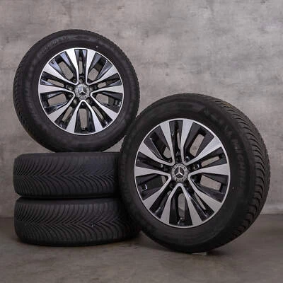 Mercedes A B Klasse CLA Winterräder 16 Zoll W177 V177 W247 X118 C118 schwarz - Bild 1 von 4