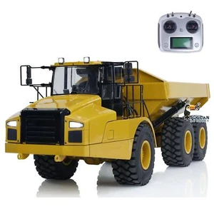 1/14 RC Metal Hydraulic Articulated Truck DIM K745 6*6 Pump Valve 745D Motor - Picture 1 of 21