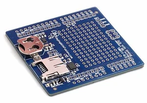 SD Logger Shield with RTC (Real-Time-Clock), 3.3V-5V Arduino, Battery Included - Picture 1 of 5