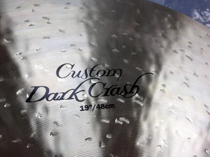 Platillo de choque oscuro Zildjian K0978 K personalizado 19 - Imagen 1 de 2
