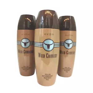 Avon Wild Country Roll-On Anti-Perspirant Deodorant Bonus Size 2.6 oz - Picture 1 of 5