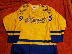 CAMISETA DE HOCKEY SOBRE HIELO HC STAR LAUSANNE #95 MAYLAN TAM TAM XL NUEVA - Imagen 1 de 24