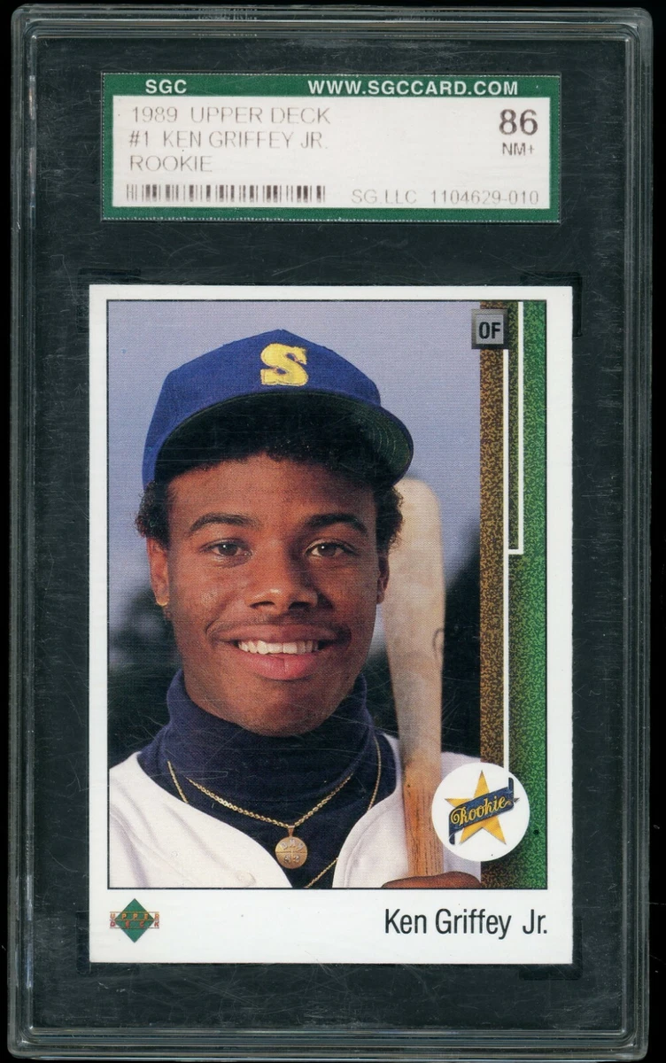Upper Deck Ken Griffey Jr Baseball Grade 7.5 Sports Trading Cards