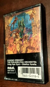 Grieg: Peer Gynt, Sibelius Karelia, Ormandy Philadelphia Orch Cassette 1978 RCA - Picture 1 of 7