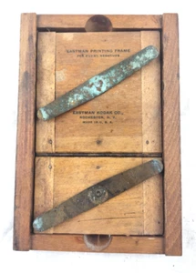 Eastman Kodak printing frame with glass plates For 3 1/4 X 5 1/2 Negatives - Picture 1 of 4