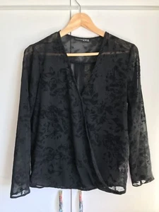 Atmosphere ladies black long sleeve top size 8 eur 36 🖤 - Bild 1 von 9