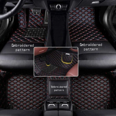 For Audi Q5 Q7 Q3 Q8 A3 A4 A5 A6 A7 R8 TT Car Floor Mats Waterproof Luxurious - Image 1 of 4