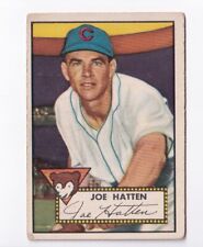 Joe Hatten 1952 Topps ML Baseball Card # 194- Cubs