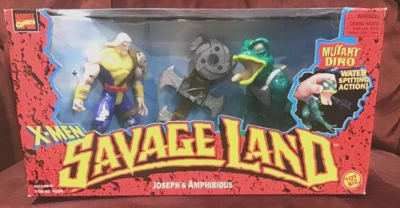 1997 Новый как новый в коробке Toy Biz X Men Savage Land Joseph & Amphibious - Изображение 1 из 2
