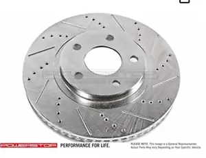 POWERSTOP Drilled Slotted Rotor Rh AR8374XR - Picture 1 of 1