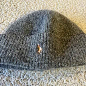 Polo Ralph Lauren Beanie Kids Merino Wool Hat Cuffed Knit Ribbed Stocking Cap - Picture 1 of 13