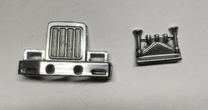 Tyco US1 Trucking Front Grill and Fog Lights Replacment (MirrorChrome!) - Picture 1 of 5