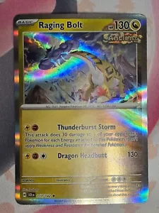 RAGING BOLT 111/142 - POKEMON - HOLO - STELLAR CROWN - Picture 1 of 2