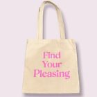 Harry Styles Pleasing Pink Canvas LA Pop Up Shop Tote Bag