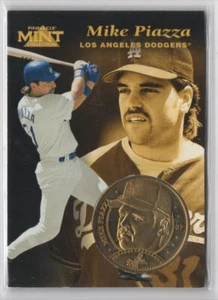 1997 PINNACLE MINT COLLECTION PLUS COIN MIKE PIAZZA R71 - Picture 1 of 2