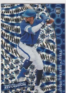 2021 CHRONICLES REVOLUTION RC LEODY TAVERAS TEXAS RANGERS ROOKIE (AG)1735 - Picture 1 of 1
