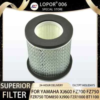 Filtro de aire para Yamaha XJ600 FZ700 FZ750 FZR750 TDM850 XJ900 FZR1000 1AE-14451-00 Foto 1 de 4