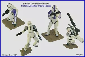 IMPERIAL TROOPERS Figuras Guerra de las Galaxias Paquetes de Batalla Desatados Sin usar, en caja o sueltos - Imagen 1 de 5