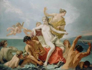 Sebastiano Ricci : "Triumph of Marine Venus" (c.1713) — Giclee Fine Art Print - Picture 1 of 7