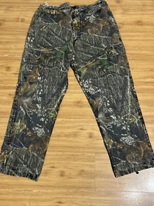 Realtree Adjustable Size 38 X 31 Camo Jeans Pants Hunting Drawstring Browning - Picture 1 of 9