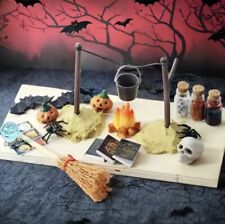22 pcs Dollhouse Miniature Halloween Scenes Pumpkin Props witch Ornaments