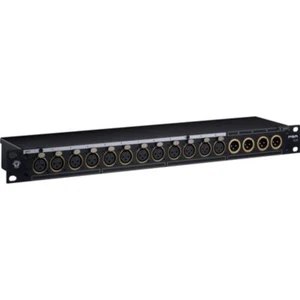 Black Lion Audio PBR XLR 16-Point Gold-Plated XLR Patchbay - Picture 1 of 7