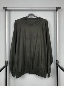 Valentino 90s Vintage Mens Crew Neck Sweatshirt Size 58 - Picture 1 of 7