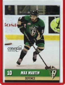 2017/18 Prince Albert Raiders - MAX MARTIN [Greenville Swamp Rabbits] ECHL