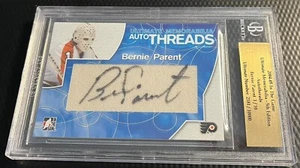 2004-05 Bernie Parent 1/10 In The Game Ultimate Memorabilia 5th Ed. Auto Threads - Picture 1 of 3