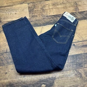 Levi's SilverTab '94 Baggy Jeans Mid Rise Straight Leg Dark Wash Kids 26x31 - Picture 1 of 7