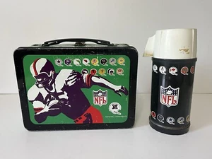 NFL Lunchbox und Thermoskanne von Okay Industries 1973. R-7 Selten - Bild 1 von 19