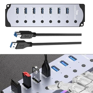 Innovativer 7 in 1 USB Hub mit individueller Port Switching-Funktion - Bild 1 von 12