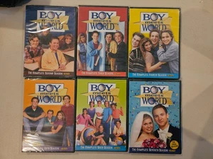 Boy Meets World season 2 3 4 5 6 7 (DVD 2010 2011) new and sealed - Picture 1 of 3