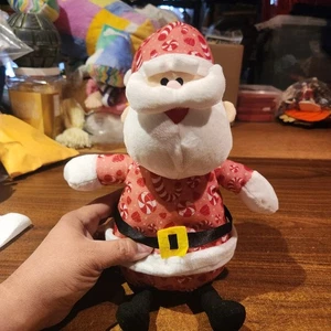 Goody Toy Weihnachtsmann Plüsch, sieht aus wie Weihnachtsmann aus Rudolph Show Unikat Anzug - Bild 1 von 5