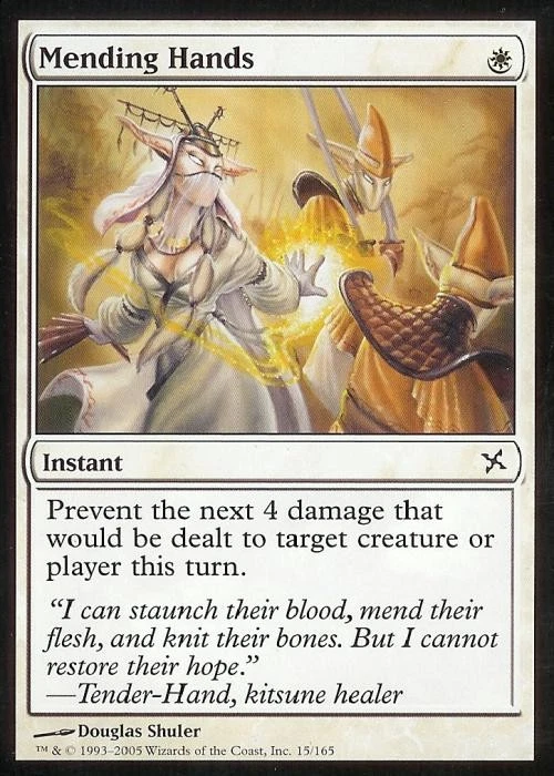 Mending Hands - Medium Play MTG Betrayers of Kamigawa - Image 1 of 1