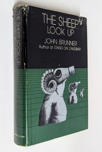 The Sheep Look Up HCdj BCE John Brunner 1972 Harper Row - Foto 1 di 7