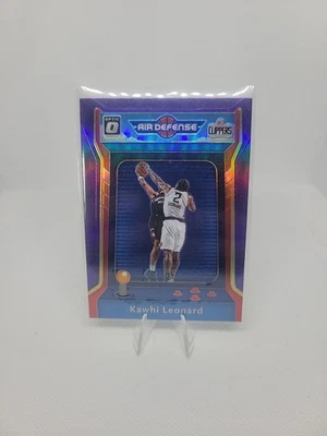 2020-21 Panini Donruss Optic - Air Defense Kawhi Leonard #4 Holo Prizm - Image 1 of 2