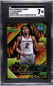 2024-25 Bowman University Chrome - Facilitators Dylan Harper #F-2 Black &... - Bild 1 von 2