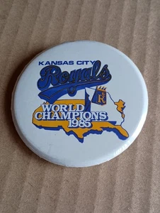 1985 Kansas City Royals Baseball Pin - World Series Champions - Picture 1 of 2