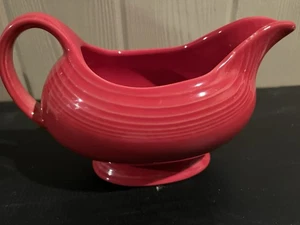 Fiesta Fiestaware scharlachrot 18 1/2 Unzen Sauciere Sauciere Boot HLC - Bild 1 von 10