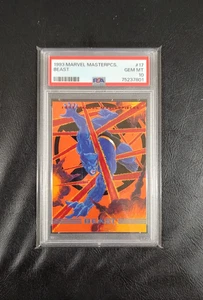 1993 Marvel Masterpieces #17 Beast PSA 10 - Picture 1 of 2