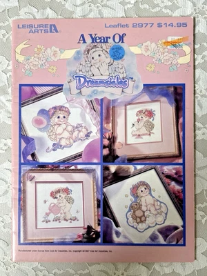 A YEAR OF DREAMSICLES  Leisure Arts #2977 Cross Stitch Patterns Book - Image 1 of 3